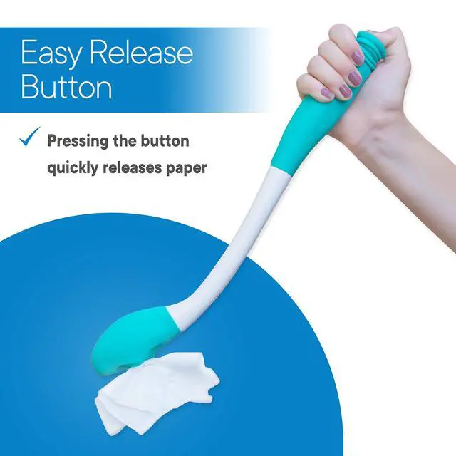 Alt view image 5 of 7 - RMS Long Reach Comfort Wipe - Self Assist Toilet Aid, Ideal Daily Living Bathroom Aid for Limited Mobility