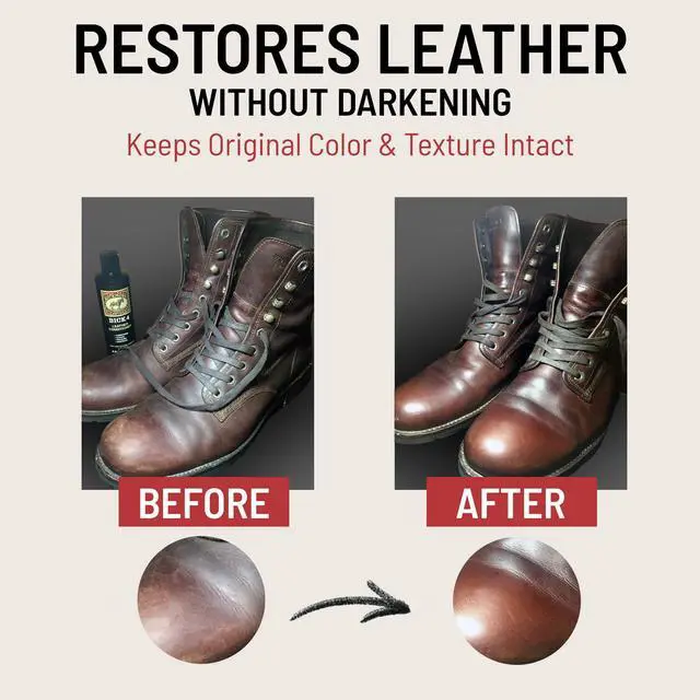 Alt view image 5 of 7 - Bickmore Bick 4 Leather Conditioner 8 oz - Cleaner & Conditioner - Restore Polish & Protect All Smooth Finished Leathers