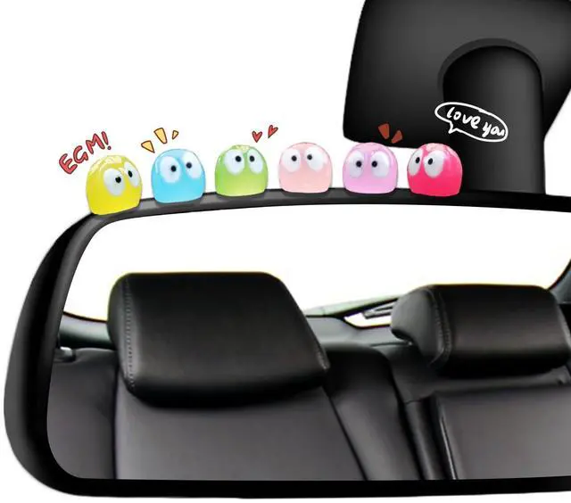 Main image of RAPUDA Cute Luminous Soot Sprites,35 Pcs Automotive Interior Decoration Accessories for Car Rearview Mirror and Dashboard,Cute Anime Decor for Home Garden Office,Funny Ornament Gifts(Multicolour)