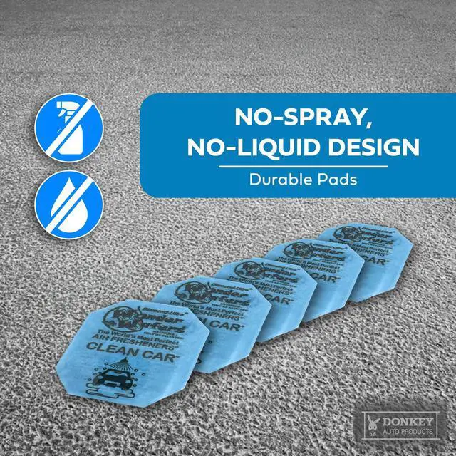 Alt view image 4 of 7 - Wonder Wafers - Diamond-Ultra Scented Car Air Fresheners - Individually Wrapped (15 Per Pack) (Clean Car)