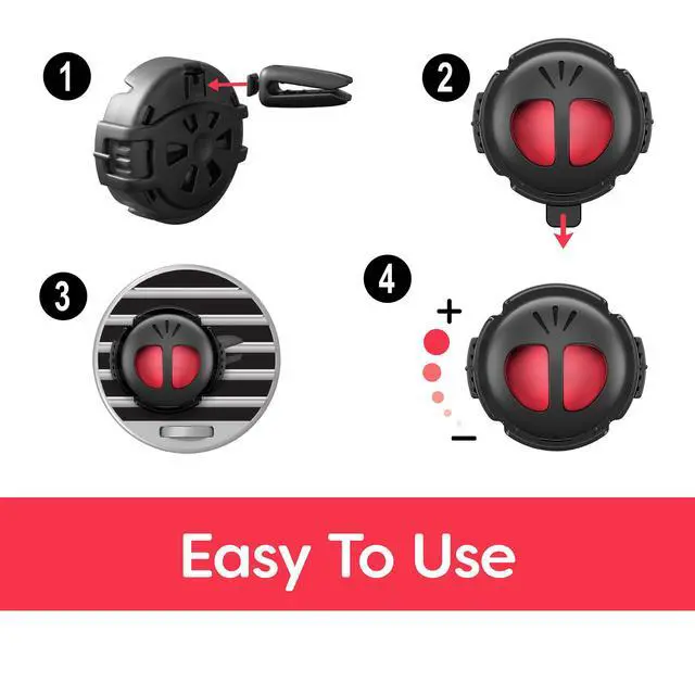 Alt view image 6 of 7 - Refresh Your Car Mini Diffuser Car Air Fresheners, Hawaiian Sunrise Scent, 2 Pack, Convenient Car Diffuser