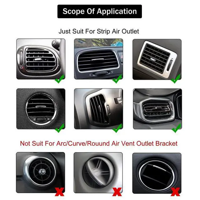 Alt view image 5 of 7 - LivTee 20 Pieces Car Air Conditioner Decoration Strip for Vent Outlet, Universal Waterproof Bendable Air Vent Outlet Trim Decoration, Car Interior Accessories (Multicolour)