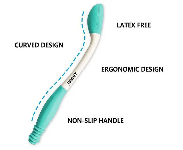 Alt view image 4 of 6 - Butt Wiper Tool - Toilet Aids for Wiping Bottom - Self Wipe Assist for Toileting Wand - Long Reach Comfort Bathroom Wiper for Disabled Elderly After Surgery