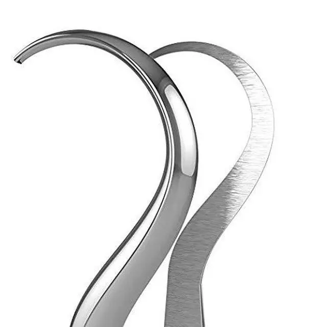 Alt view image 5 of 7 - Blackhead Acne Extraction Tweezers - FEITA Pro & Surgical-Grade Stainless Steel Bend Curved Comedone Extractor Tweezer Tool for Remove Whitehead and Clogged Pores, Pimple - Black