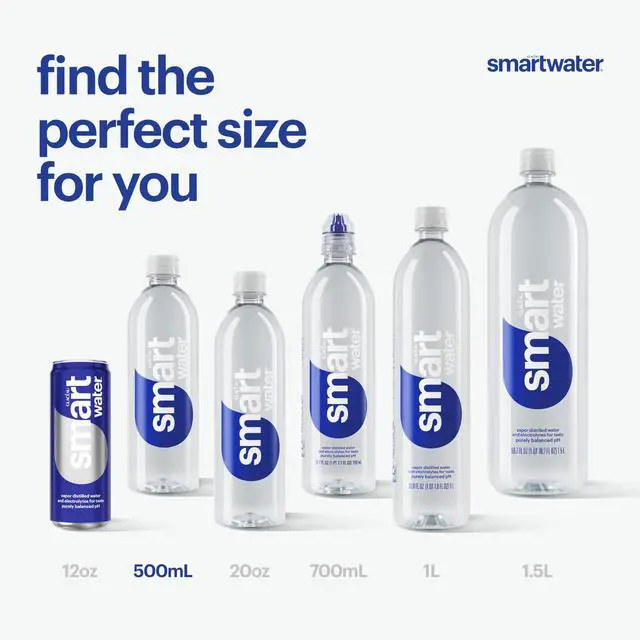Alt view image 5 of 7 - Vapor Distilled Water Bottles, 16.9 fl oz, 6 Pack