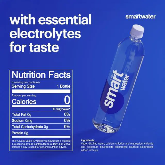 Alt view image 6 of 7 - Vapor Distilled Water Bottles, 16.9 fl oz, 6 Pack