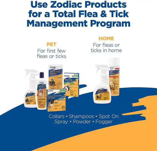 Alt view image 3 of 3 - Zodiac Flea & Tick Powder for Dogs, Puppies, Cats & Kittens beige Small