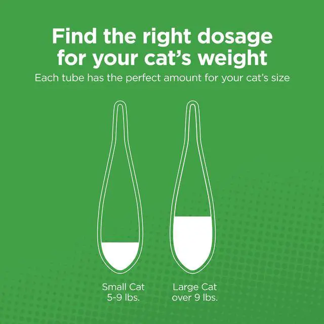 Alt view image 6 of 7 - TevraPet Actispot II Flea Treatment for Large Cats 9+ lbs | 6 Doses | Powerful Prevention and Control