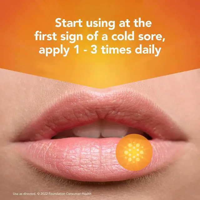 Alt view image 5 of 6 - Campho Phenique Cold Sore and Fever Blister Treatment for Lips, Maximum Strength Provides Instant Relief, Helps Prevent Infection To Promote Healing, Original Gel Formula, 0.23 Oz