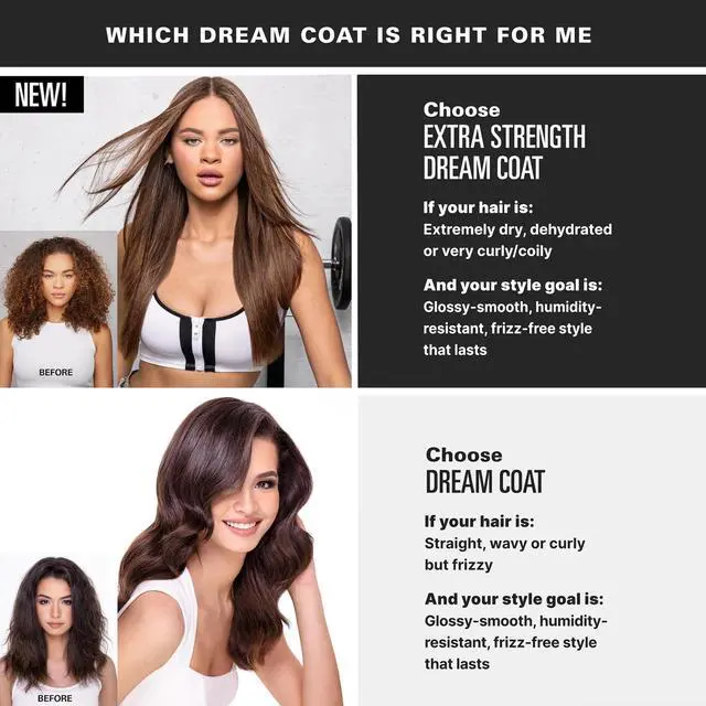Alt view image 5 of 6 - COLOR WOW Extra Strength Dream Coat, 1.7 fl oz Powerful, anti humidity treatment for extremely frizz prone hair, glassy smooth, straight + resistant styles up to 3-4 washes