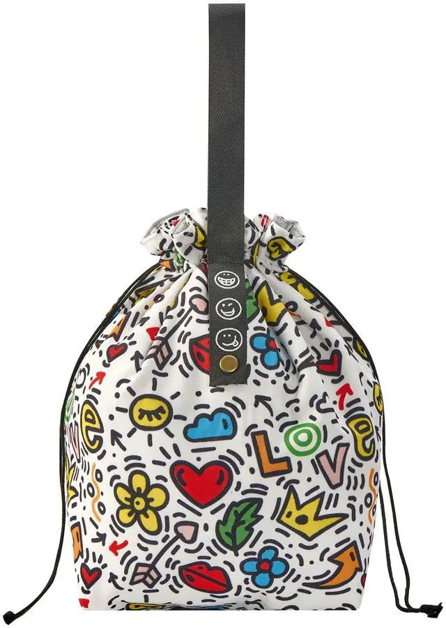 Main image of DARO-HGL Reusable Drawstring Lunch Bag,Insulated Handbag Tote bag with Handle,Lunch Sackand Drawstring Closure for Women Work Picnic or TravelColored