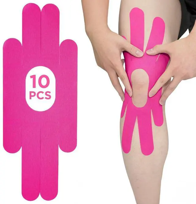 Main image of One-Structure Knee Patches Precut for Knee Kinesiology Tape 10 Pcs