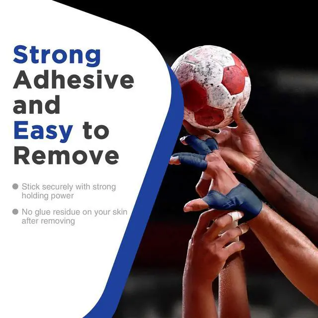 Alt view image 5 of 7 - 4 Rolls Athletic Tape, Sports Tape for Injuries, Rigid, Easy Tear