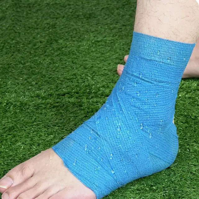Alt view image 7 of 7 - 24 Pack Self Adherent Cohesive Bandage Wrap 2" x 5 Yards First Aid Tape
