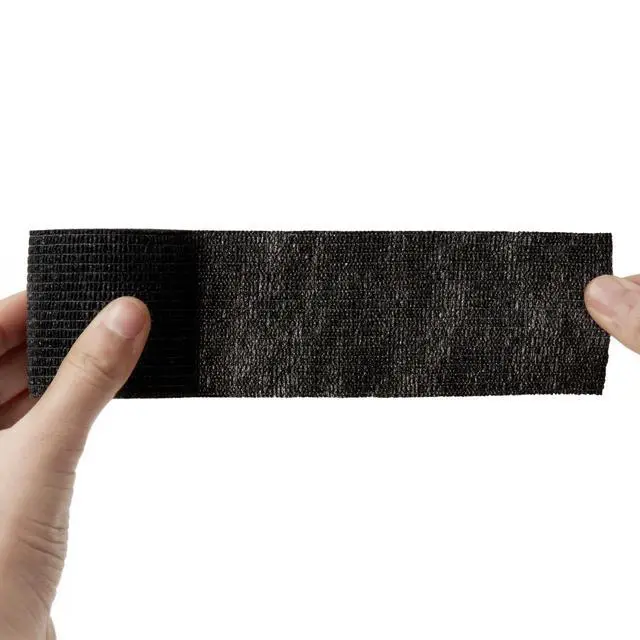 Alt view image 4 of 7 - Sensi Wrap Grip Cover Sports Self Bandage Rolls 2-inch x 5-Yards 24pcs (Black)