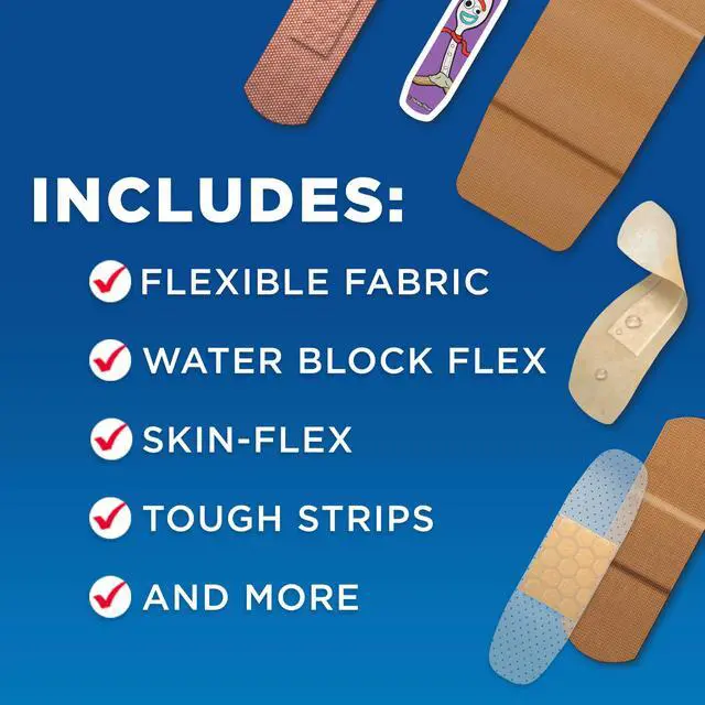 Alt view image 3 of 7 - Brand Adhesive Bandages Family Pack, Assorted Sizes, 110 Count
