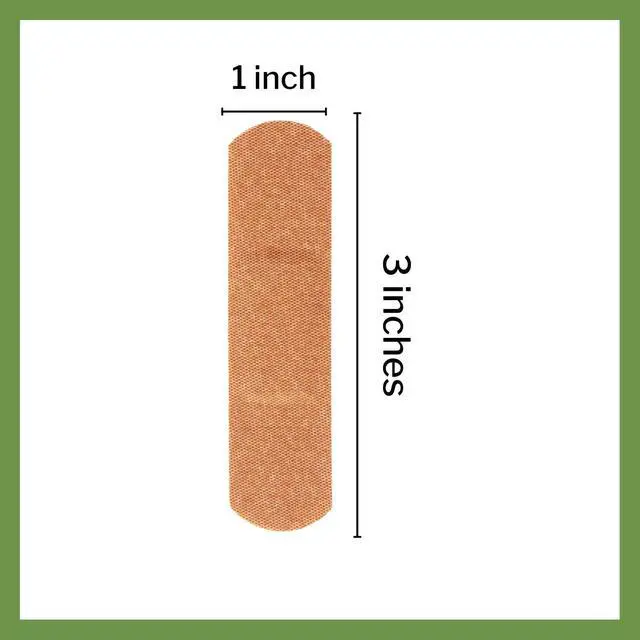 Alt view image 5 of 7 - Adhesive Bandages, Sterile, Fabric, Tan, 1 x 3 in, 100 ct