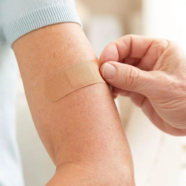 Alt view image 7 of 7 - Adhesive Bandages, Sterile, Fabric, Tan, 1 x 3 in, 100 ct