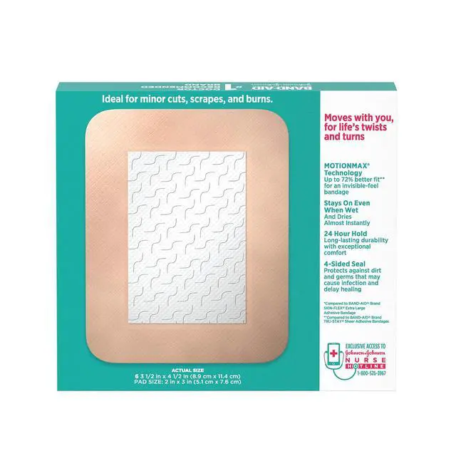 Alt view image 5 of 5 - Skin-Flex Adhesive Bandages, Large Size, 6 Count
