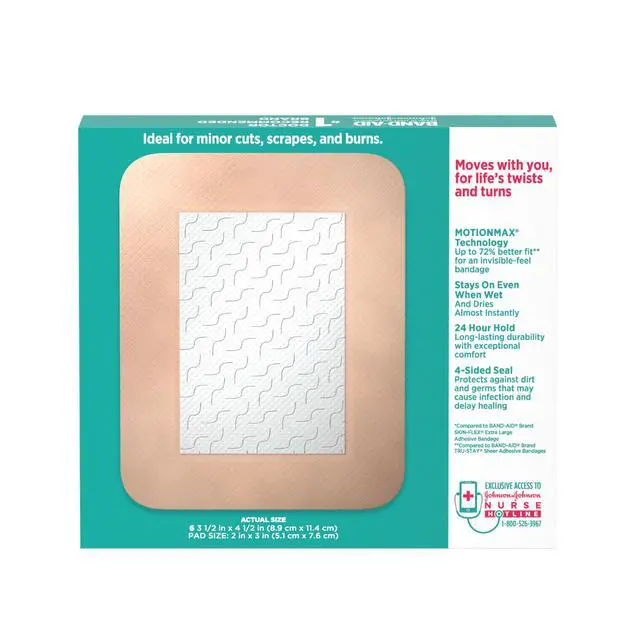 Alt view image 4 of 5 - Skin-Flex Adhesive Bandages, Large Size, 6 Count