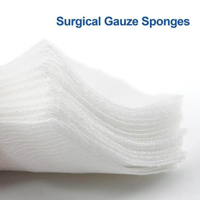Alt view image 5 of 7 - 200 Woven Gauze Sponges 4x4, 8-Ply Non-Sterile Guaze Pads