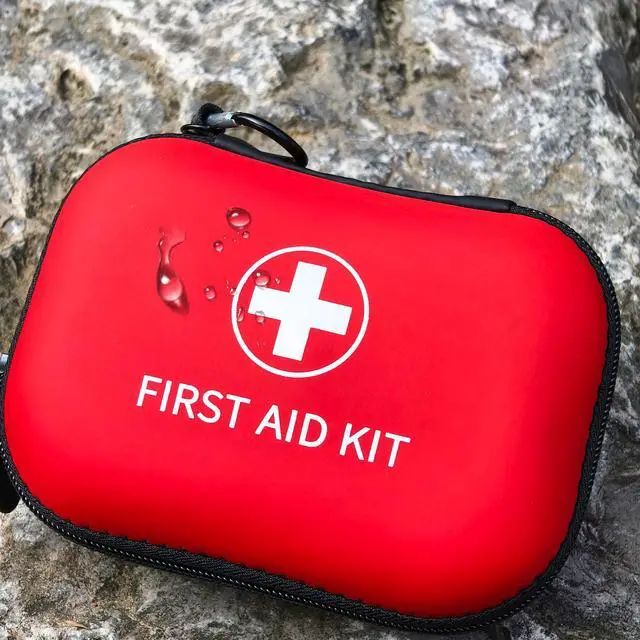 Alt view image 7 of 7 - 138 Pcs Mini First Aid Kit Travel Size, TSA Approved Small First Aid Kit for Car, Hiking & Home, Compact Travel Medicine Kit, Med Kit