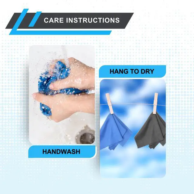 Alt view image 7 of 7 - XL Microfiber Cleaning Cloths - 5 Pack - 12 x 12 inch (30.5 x 30.5 cm) - Quickly Remove Fingerprints, Dust and Smudges from Tablet, TV and Notebook Screens Without Scratches or Marks