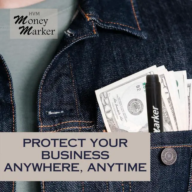 Alt view image 4 of 7 - Counterfeit Money Detector Pen (18 Counterfeit Pens) - Detect Fake Bills