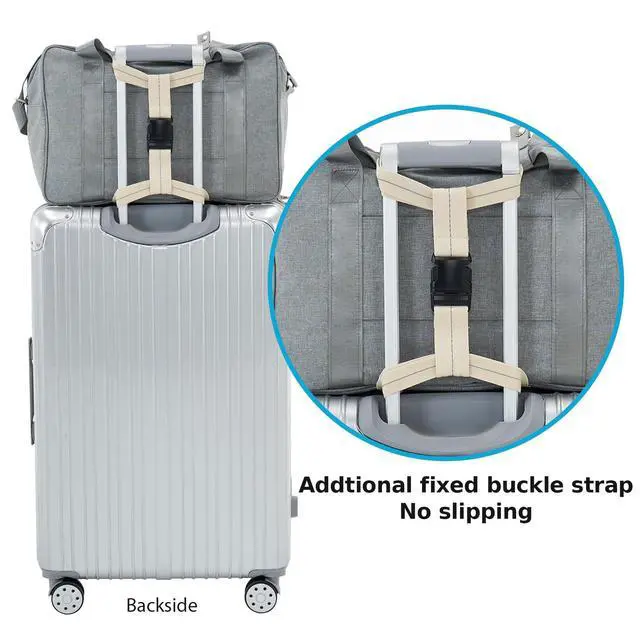 Alt view image 3 of 7 - Luggage Straps Bag Bungee for Suitcase Add a Bag TSA Approved