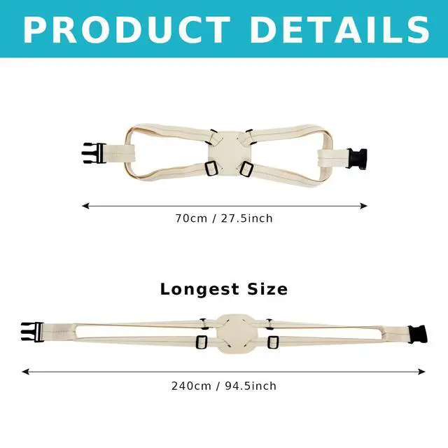 Alt view image 4 of 7 - Luggage Straps Bag Bungee for Suitcase Add a Bag TSA Approved