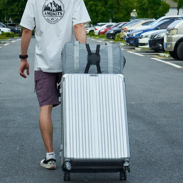 Alt view image 7 of 7 - Luggage Straps Bag Bungee for Suitcase Add a Bag TSA Approved