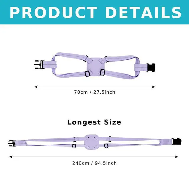Alt view image 3 of 7 - Luggage Straps Bag Bungee for Suitcase Add a Bag TSA Approved