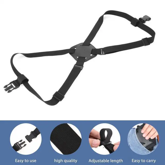 Alt view image 5 of 7 - 2 Pack Luggage Straps Bungees,Adjustable Suitcase Carry on Bag Handle Portable Tourister Travel Straps Belt Elastic Airport Travel Accessories with Buckles for Baggage Handbag