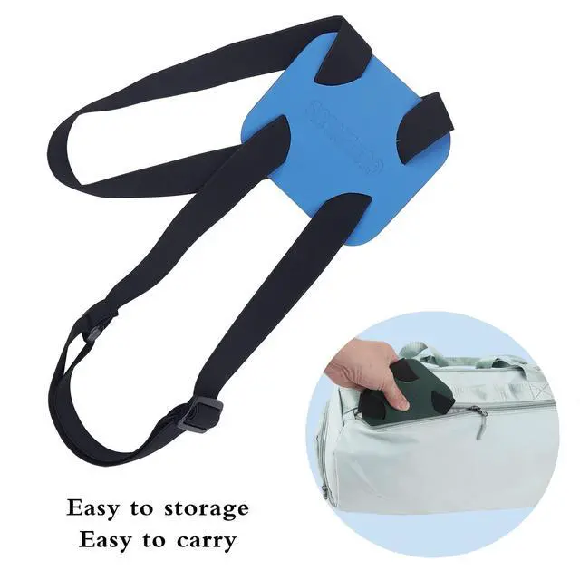 Alt view image 2 of 6 - Luggage Straps Bag Bungees for Add a Bag Easy to Travel Suitcase Elastic Strap Belt- 2 Pack (Blue-2)