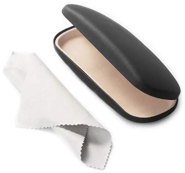 Main image of Unisex Hard Shell Eyeglasses Cases, Black