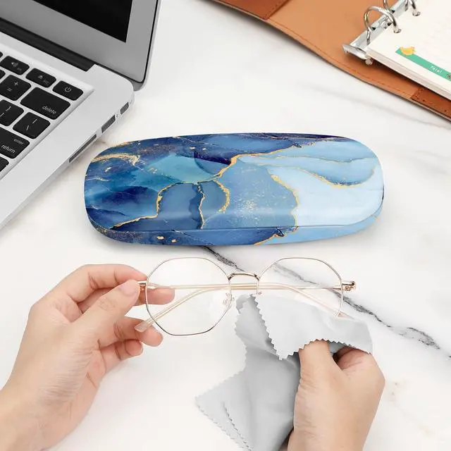 Alt view image 6 of 7 - Hard Shell Eyeglasses Case, Portable Protective Glasses Cover