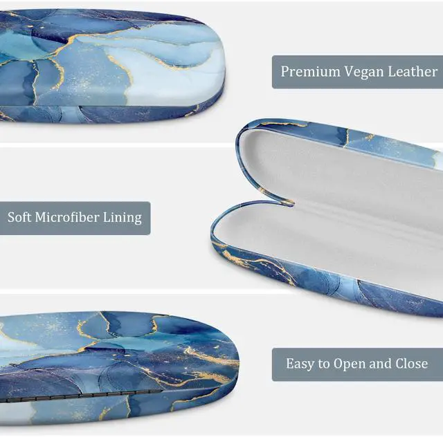 Alt view image 4 of 7 - Hard Shell Eyeglasses Case, Portable Protective Glasses Cover