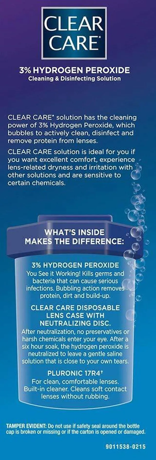 Alt view image 4 of 6 - Cleaning & Disinfecting Contact Lens Solution, 12 Fl Oz, 2 Pack