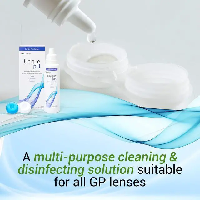 Alt view image 3 of 6 - Unique pH Multipurpose Contact Lens Solution with Lens Case 4 fl oz