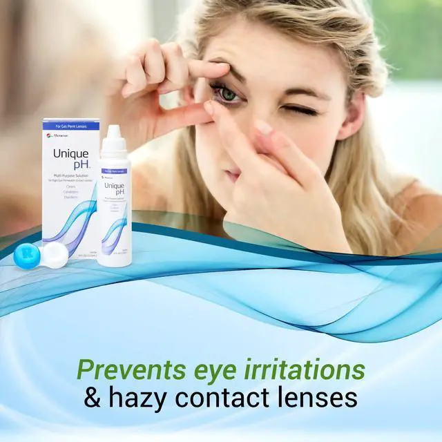 Alt view image 5 of 6 - Unique pH Multipurpose Contact Lens Solution with Lens Case 4 fl oz