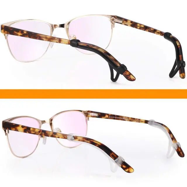 Alt view image 4 of 7 - Eyeglasses Ear Grips Sleeve- anti slip eyewear retainerGlasses Ear Cushion