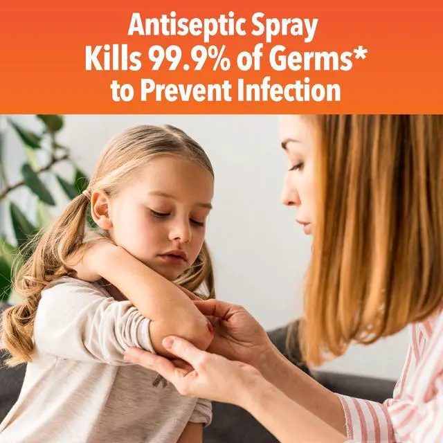 Alt view image 2 of 7 - Antiseptic First Aid Spray, Povidone-Iodine 5%, 3 Fl Oz