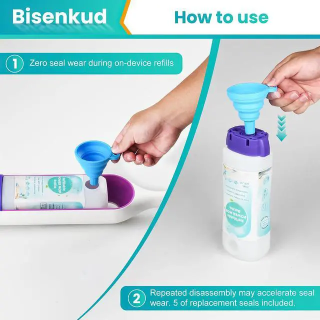 Alt view image 4 of 6 - Leak-Resistant Refillable Bottle for Swiffer® Power Mop, 720mL