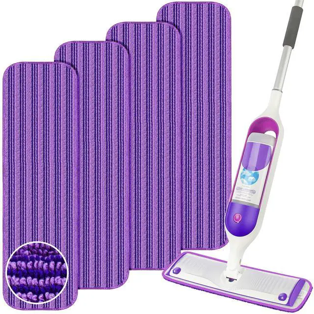 Main image of Reusable Microfiber Mop Pads for Swiffer PowerMop: 15 Washable Refills