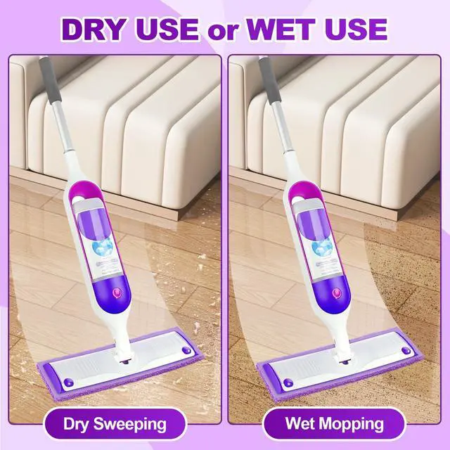 Alt view image 3 of 7 - Microfiber Mop Pads for Swiffer PowerMop, 10 Pack, Reusable