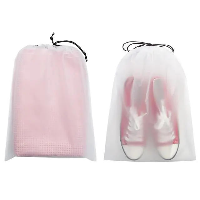 Alt view image 6 of 7 - 13 Pack Transparent Shoe Bags for Travel, 15.7 x 11.8 inches