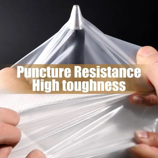 Alt view image 4 of 7 - Plastic Mattress Bag for Moving Storage, King/Cal King Size, 1.5Mil