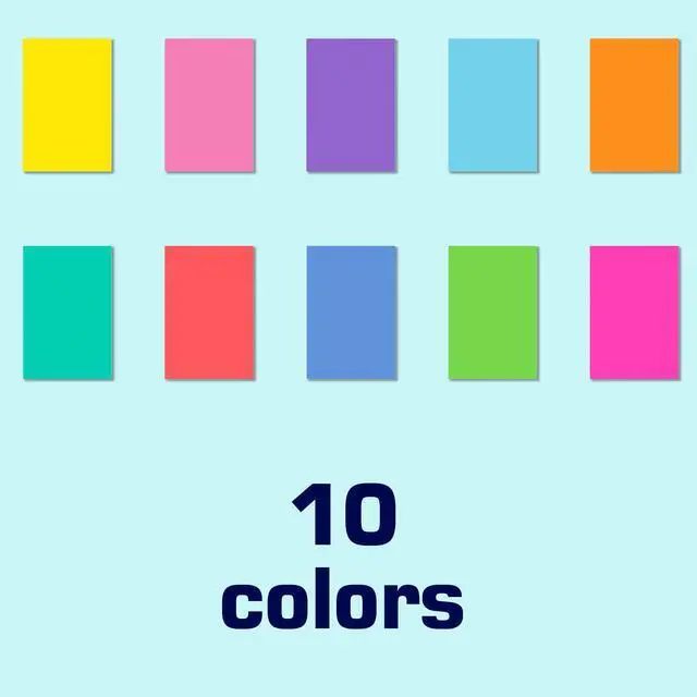 Alt view image 3 of 7 - Colored Labels Stickers 3" x 2", Moving Labels for Boxes, 10 Colors,200 PCS
