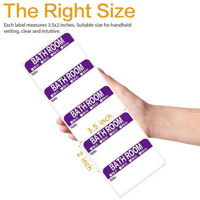 Alt view image 4 of 6 - 300 Count 3.5 x 2 Large Home Moving Packing Box Labels for 3-4 Bedroom House with Writable Notes Areas, 6 Color Coded Moving Labels for Boxes + Fragile Moving Stickers