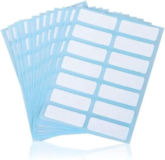 Main image of self adhesive labels no.7180 - 12 sheets (168 labels)